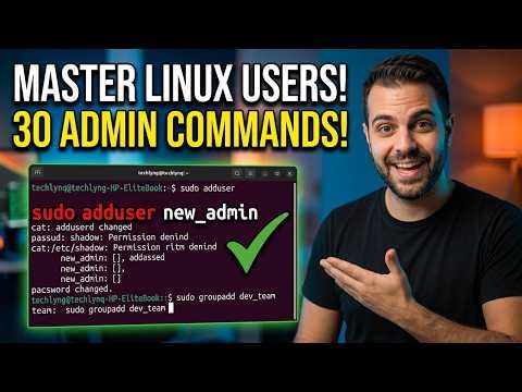 30 Admin Commands to Never Get Hacked on Linux