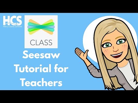 Seesaw tutorial for teachers