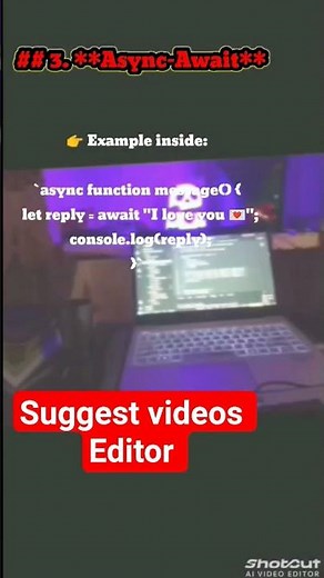 Async-Await in JavaScript | Simple Example with Love ❤️