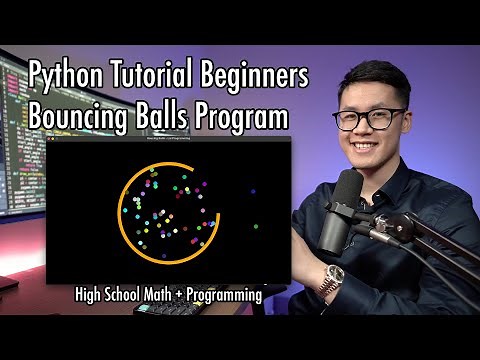 Create the Viral Satisfying Bouncing Balls Game from Scratch - Python Beginner Tutorial