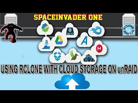 How to use rclone in unRAID Copy sync and encrypt files to the cloud. Even stream media