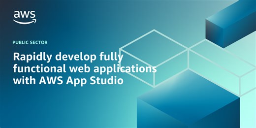 Rapidly develop fully functional web applications with AWS App Studio | Amazon Web Services