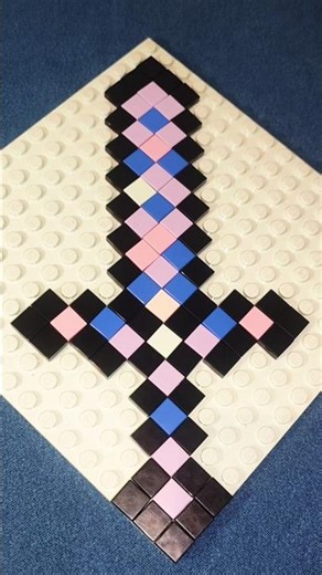 Lego Minecraft Diamond Enchanted Sword