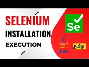 Selenium with Java in Tamil | How to install selenium Webdriver | Automation Testing