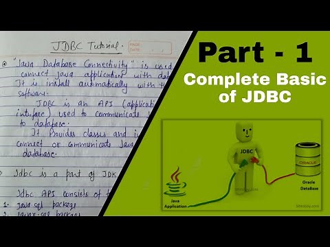 Introduction to JDBC in hindi | Complete Basic of JDBC | What is JDBC | JDBC #01