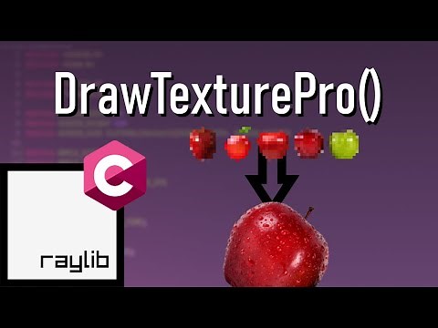 Drawing SPRITES in Raylib