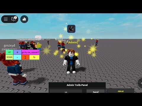 *OP* Roblox Admin Panel Script | Pastebin