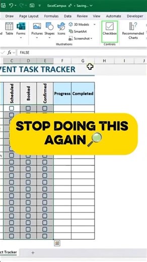 Stop Using Paper! Automate Your Event Tasks in Excel"