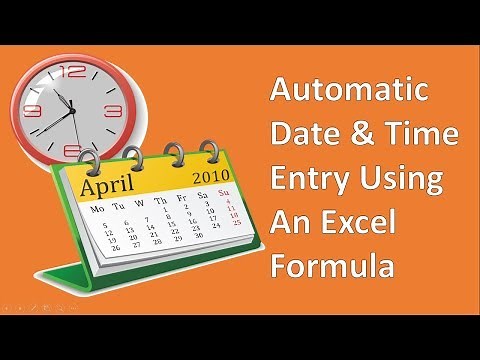 Create A Timestamp In Excel With A Formula