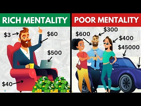 RICH MINDSET VS POOR MINDSET | Rich vs Poor | 12 Big Difference