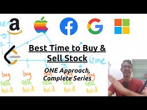 [Complete Series] Best Time to Buy and Sell Stock | LeetCode | Recursion & DP Solution, Explained