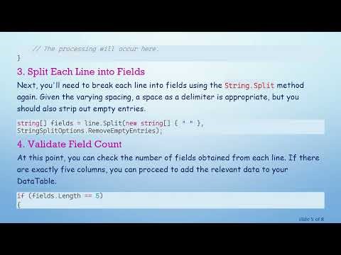 Loading Text File Data into a Data Table: A Step-by-Step Guide
