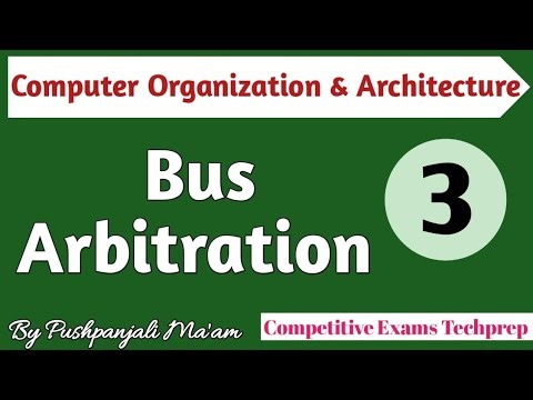 Bus Arbitration in COA in Hindi || Computer Organization and Architecture || B.Tech | BCA