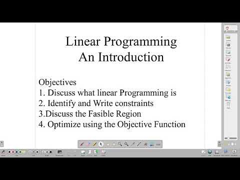 Linear Programming an introduction