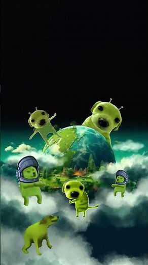 Alien Dog And Ailen Dogs