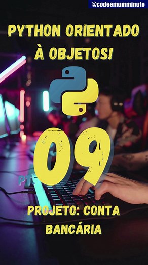 Projeto com python orientado a objetos! #python #POO #programacao #java #javascript #backend #frontend #fullstack