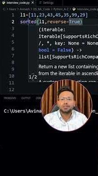 Python Interview Question | Find Second Largest Number In List 🚀 #coding #pythonprogramming #python