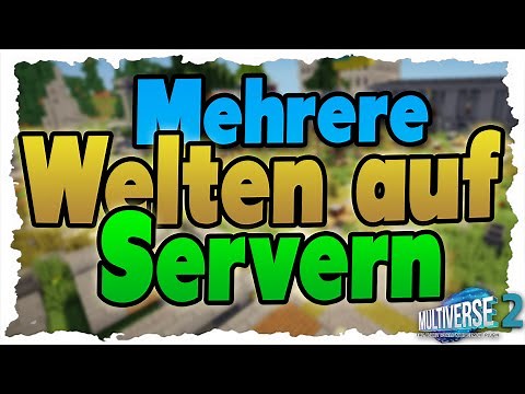 Mehrere Welten auf einem Server - Multiverse Plugin - Tutorial!