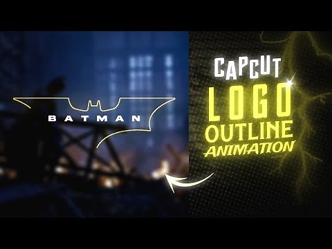 Capcut LOGO Outline Animation Tutorial