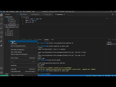 Jinja2 Template Basics