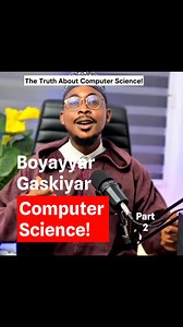 1.1K reactions · 35 shares | Ku gayawa ɗaliban Computer Science cewa...