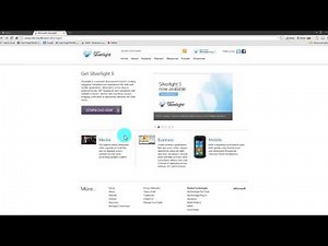 como descargar microsoft silverlight