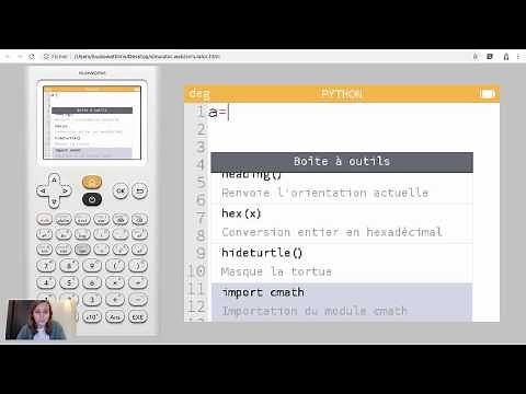 Formation Python - NumWorks