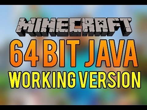 How to install 64-bit Java for Minecraft