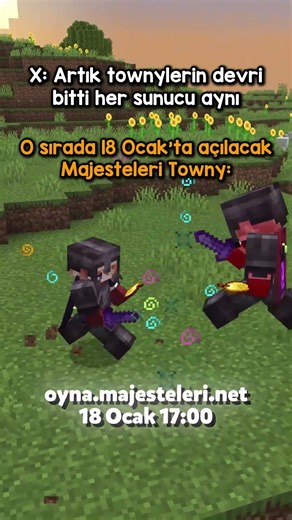 Bizim devir bitmez! Majestelerinde yeni krallıklar için! #minecraft #minecrafttr #majesteleri