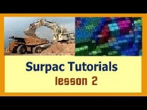 Surpac Tutorials - lesson 2 - Geological database (Data import and auditing)