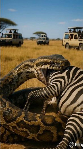 Will the Zebra Escape the Python’s Deadly Grip?