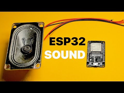 ESP32 audio to Bluetooth / DIY speaker example Arduino