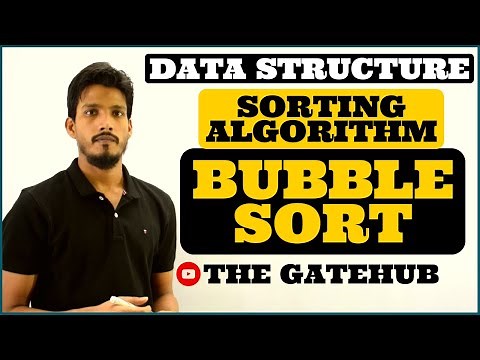 Bubble Sort Algorithm with Code and Time Complexity | Sorting Techniques | GATECSE | Data Structure