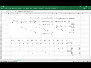 use excel solver for transportation problem