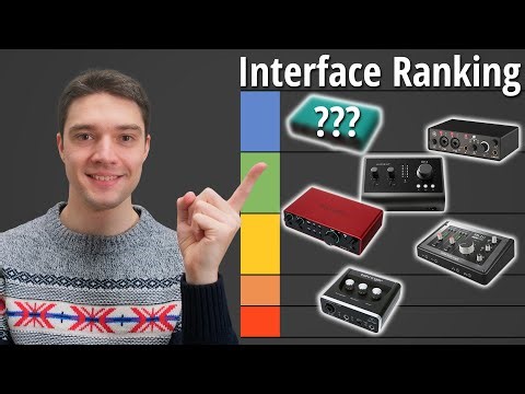 Best Audio Interfaces - Ultimate Tier List