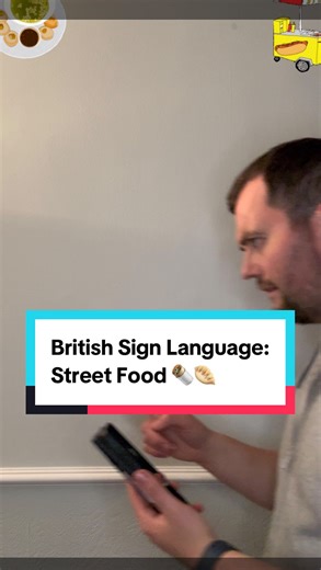 Today’s British Sign Language sign? ✨ Today’s sign is: #StreetFood #🥟 ! Curious to learn more? I share a new BSL sign every day – perfect for beginners, learners, and sign lovers! #foodlover #supportlocal 🔍 P.S. I’m from the South of the UK, so some signs might be regional! Let’s celebrate language and inclusion together 💬💙 #BritishSignLanguage | The Deaf Chef