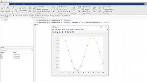 How to Make a Multicolor Line in MATLAB