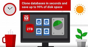 Want to provision databases in seconds using a tiny amount of disk...