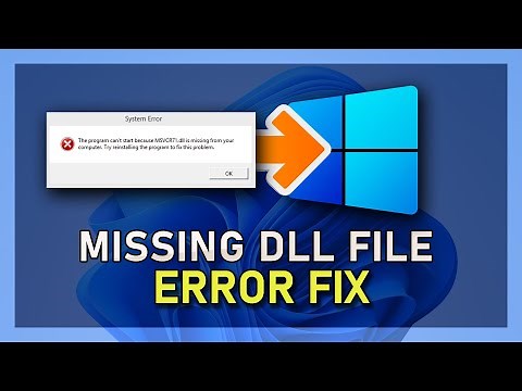 Windows 11 - How To Fix Missing DLL Files Error