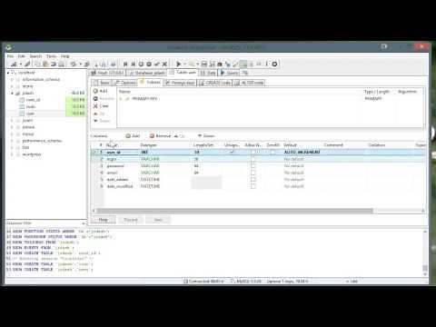 10. Creating a Database with Heidi SQL (Optional)