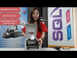 SQL POS - Barcode Printer Setup