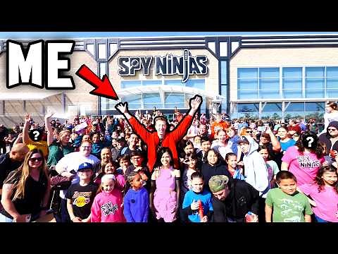 The World’s FIRST YouTube Theme Park - Spy Ninjas HQ