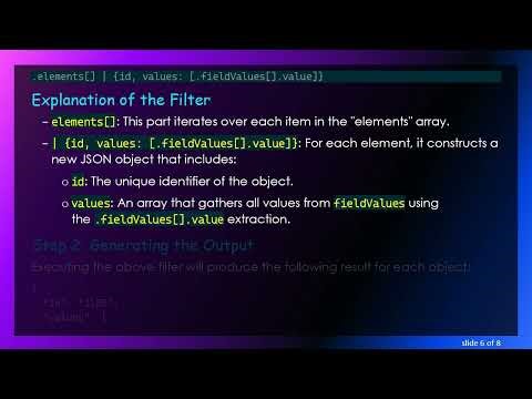 How to Format Nested JSON Input Using JQ?