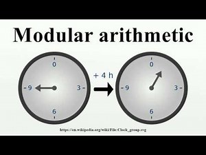 Modular arithmetic