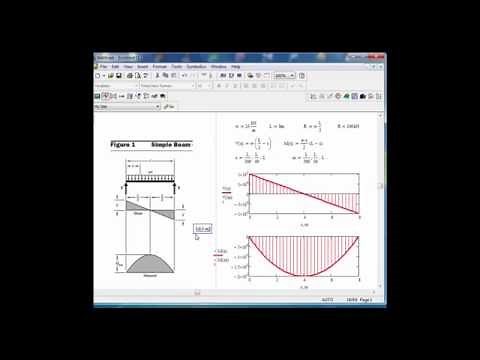 Mathcad-Beam Design Formula-01
