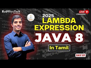 Java 8 Features Explained | Mastering Lambda Expressions & More in Tamil | Red9SysTech