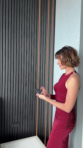 Transform Your Home with Midnight Black 2.8m Acoustic Panels | Delaco Panels