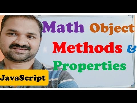 Math Object Methods and Properties in JavaScript || JavaScript Tutorial for Beginners