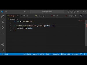 Node.js Tutorial to Parse & Extract Text & Tables From PDF Document Using pdfreader Library in JS