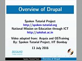 Overview of Drupal in English